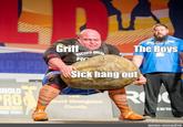 The Boys Griff RECORD BREA RC NDL AD LD SPO Sick hang out SBD NOLD R ROG mold Strongman Classle EIN TH ORLD SERVIES meme-arsenal ru