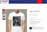 TRUMP 2020 APPAREL HATS SIGNS GIFTS CONTRIBUTE P E N CE KEEP AMERICA GREAT! <GO BACK Fredo Unhinged Tee $34.00 CNN's Chris Cuomo is Fredo! FREDO UNHINGED The truth hurts. He totally lost it. Help us annoy Chris Cuomo and buy your "Fredo Unhinged Tee" now! Fine Jersey (100 % Cotton ) construction Limited Edition. While supplies last. Proudly Made in USA TEXT "FREDO" TO 88022 SELECT YOUR SIZE Medium Large Small X-Large 2XL 3XL