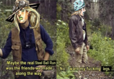 Maybe the real Steel Ball Run was the friends we made along the way. No,I want my f------ legs.