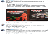 @tedcruz 21h Ted Cruz Why to Leftie academics so fear pointing out the manifest failures of socialism? Nick Kapur @nick_kapur Aug 21 I bought a copy of Hasbro's mean-spirited and woefully ill-informed "MONOPOLY: SOCIALISM" board game so you don't have to - a thread 1/ Show this thread e WHAT'S YO MONOPOLY ADULT T ty SSCIALISM MONOPOLY FORCET ADUT CO UNESS Y SSCIALISM WINNING IS FOR CAPITALISTS. EBBB TRAONOPOLY S5CIALSM CONTTS uNININ NB 4(BI C un Hast t1.3K 570 4.9K Ted Cruz @tedcruz 21h We could do the Venezuela edition: start out (in 1950) with the 4th highest GDP per capital in the world: end starving in the street with massive shortages of food & medicine. 2/x 77 t300 1.3K Ted Cruz @tedcruz 21h We could do the Cuba edition: start (in the 1950s) as the world's top sugar producer; end up earning $25 per month and risking your life to put your children in rafts seeking freedom. 3/x ti 249 87 1.1K