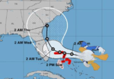 TH NC GA AL 2 AM Thu 2 AM Wed 2 AM n FL M 2 AM Tue 2 PM Sun Cuba