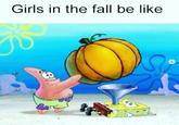 Girls in the fall be like