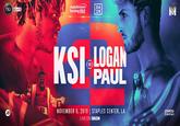 matchroom boxing USA DA ZN M op tolent KSI-LOGAN (vS) PAUL NOVEMBER 9, 2019 | STAPLES CENTER, LA STAPLES Center LIVE ON DAZN