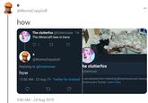 e @WormsCrazyGolf how The clutterfox @Ezramouse 1d The Minecraft bee is trans @WormsCrazyGolf he clutterfox Ezramouse Replying to @Ezramouse how u are blocked from following @Ezramouse and viewing Ezramouse's Tweets. Learn more 12:00 AM 23 Aug 19 Twitter for Android 9:46 AM - 24 Aug 2019