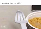 meme checkpoint 9/9 #9 Italian forks be like... SEE MORE TVILS