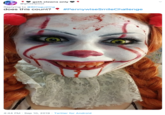 goth clowns only @ghostpoot Replying to @BDisgusting #PennywiseSmileChallenge does this count? 4:44 PM Sep 10, 2019 Twitter for Android