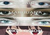 EXPLOSION | r/Animemes COCAINE MARIJUANA BEER EXPLOSION