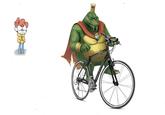 Bicycle Cartoon Cycling Illustration Vehicle Bicycle part Bicycle accessory Bicycle wheel