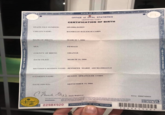 STATE OF FLORIDA OFFICE of VITAL STATISTICS CERTIFIED COPY CERTIFICATION OF BIRTH STATE FILE NUMBER 109-2006-043025 CHILDS NAME DANIELLE HALEIGH COHN DATE OF BIRTIL MARCH 2, 2006 SEX: FEMALE COUNTY OF BIRTH ORANGE MARCH 14, 2006 DATE FILED MOTHER'S MAIDEN NAME: JENNIFER MARIE ARCHAMBAULT DUSTIN SPRANGLER COHN FATHER'S NAME SEPTEMBER 14, 2006 DATE ISSUED State Registrar REQ 2006743623 woro OF H omOA E ON s WARNING whe rEx HEALTH CERTIFICATION OF VITAL RECORD 22984920 22 8 4920 VOID IF ALTERED OR ERASED