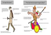 "The Virgin Old European" "The Chad Indo-European Kurgan Culture" Bends animals, like horses and cows, to his will Takes inspiration from the fury and unpredictability of the "sky father eats meat every day Lives sedentary proto-agrarian lifestyle. Shitty crops are augmented by gathering sour berries and twigs and scavenging roting carrion if he's lucky Will be thrown in the bog when he dies, forgotten by his family within hours Will be burried in massive earthen barrow a with amountain of grave goods, his harem (alive obvis) and his favorite horse. People will marvel at his wealth power for millenia to come GLORIOUS BRONZE, MUTHAFUCKA Afraid of whatever might be on the otherside of the nearest hill The descendents of his language are spoken by more than half of the world's population today dwarfing all other language families Thinks rocks are tools Nomadic, goes wherever he wants, fears nothing Language totally lost Highly stratified society of patrons, clients and slaves Matriarichal goddess worshiping cuckclety Unironically non-violent egalitarian Has never gathered in his life. Eating grass is for cows PATRIARCHY, duh Literaly invented the concept of conquering and subjugating weaker cultures Stylish chariot Begs a tree that he thinks is the "all mother" for mercy. Prayers never answered, shit just gets worse Cartoon