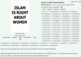 [306 69/138] Islam is right about Women Anonymous ID: lm7T8gwh Tue 03 Sep 2019 ISLAM 23:48:06 No.225363843 View Reply Original Report IS RIGHT Quoted By: >>225363975 >>225364097 >>225364192 >>225364333 >>225364522 >>225364801 >>225365968 >>225366043 >>225366117 >>225366412 >>225367203 ABOUT >>225367631 >225367798 >>225368136>>225368305 >>225368687 >>225368824 >>225369380 >>225369444 WOMEN >>225370241 >>225370334 >>225370734 >>225370991 >>225371146 >>225371968 >>225372096 >>225372308 >>225374571 >>225374862 >>225374909 >>225375391 >>225375456 >>225375477 >>225376339 >>225376498 >>225376514 >>225377358 >>225378249 >>225378631 41KIB, 800x1200, >>225378767 >>225380127 >>225380219 >>225388941 Islam_Women.png View Same Google iqdb >>225389469 >225389944 >>225394630 >>225395997 SauceNAO Trace >>225397498 >>225400572 >>225401034 >>225401905 >>225402022 >>225402186 >>225402239 >>225402518 >>225402520 >>225402992>225403035 >>225403149 >>225403373 >>225403506 >>225403841 >>225403874 >>2254040 10 >>225404015 >225404378>>225404747>>225406034>>225409044 If this were to be printed out, where could it be posted for maximum leftist meltdown? Saw this statment earlier and it seems like it has some potential to be IOTBW version 2.0, in that it directly and simply calls out a leftist contradiction with feminism being incompatible with Islam.