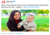 Reductress @Reductress Wow! This Woman Stood Up to Gender Norms By Giving Naming Her Son 'Vagina': reductr.es/2sJTa5V 7:30 PM- Jun 25, 2017 Tweet Deck
