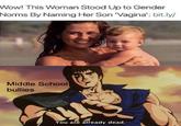 Wow! This Woman Stood Up to Gender Norms By Naming Her Son "Vagina': bit.ly/ Middle School bullies