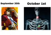 October 1st September 30th