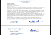 Congress of the United States Washington, DC 20510 October 18, 2019 Robert A. Kotick Chief Executive Office Activision Blizzard 3100 Ocean Park Boulevard Santa Monica, California 90405 Dear Mr. Kotick: We write to express our deep concern about Activision Blizzard's decision to make player Ng Wai Chung forfeit prize money and ban him from participating in tournaments for a year after he voiced support for pro-democracy protests in Hong Kong. This decision is particularly concerning in light of the Chinese government's growing appetite for pressuring American businesses to help stifle free speech Activision Blizzard benefits from China's growing market for e-sports, along with an investment from Tencent, one of China's largest technology firms. As you and your company are no doubt aware, the Chinese government uses the size and strength of its economy to suppress opinions with which it disagrees. Last week alone, the Chinese government targeted Apple for hosting an app to help peaceful demonstrators evade repression and the National Basketball Association because one team's general manager tweeted in support of Hong Kong protests. Your company claims to stand by "one's right to express individual thoughts and opinions," yet many of your own employees believe that Activision Blizzard's decision to punish Mr. Chung runs counter to those values. Because your company is such a pillar of the gaming industry, your disappointing decision could have a chilling effect on gamers who seek to use their platform to promote human rights and basic freedoms. Indeed, many gamers around the world have taken notice of gaming sites Company's actions, understandably calling for boycotts of Activision Blizzard As China amplifies its campaign of intimidation, you and your company must decide whether to look beyond the bottom line and promote American values-like freedom of speech and thought-or to give in to Beijing's demands in order to preserve market access. We urge you in the strongest terms to reconsider your decision with respect to Mr. Chung. You have the opportunity to reverse course. We urge you to take it Sincerely, Marco Rubio Ron Wyden United States Sekator United States Senator Ca&cp Mike Gallagher Member of Congress Alexandria Ocasio-Cortez Member of Congress Tom Malinowski Member of Congress