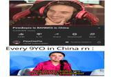 Pewdiepie Is BANNED in China 3,230,906 views Share Download 324K 3.7K Save PewDiePie OSUBSCRIBED 101M subscribers Every 9YO in China rn You have stolen my dreams, my childhood