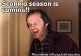 SCORPIO Season is cominG!! Facebooh/sScorpio&volution