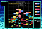 Dr. Mario 99 HOLD NEXT L K.0.s R Randoms Badges Attackers Targeting PLACE 98/9B K.O. O0 000% UP B E99.