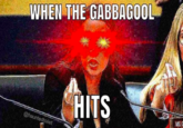 WHEN THE GABBAGOOL HITS MS C @hauntedtoilet