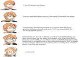 I am Ferdinand von Aegir I am an individual that goes by the name Ferdinand von Aegir I am hereby identifying myself as a person that has been granted the name Ferdinand, and that I am associated the von Aegir family house. Salutations sir, I wish to inform you that I am establishing my alias, which goes by the name, Ferdinand, that has either been given to me at birth, or by other means, and that it is apparently connected to a noble house in the Adrestian Empire that is known as house Aegir, which accommodates the current prime minister which I am the son thereof. m fernand