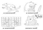 a wearwolf a werewolf FOR SALE aware wolf a warewolf FOR SALE