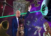 U.S.—Trump recently shared a meme that showed him riding the "Hero Dog" into a space battle against several deadly threats from among the stars.

"AMERICAN HERO!" Trump tweeted when he posted the image, along with a winky face. The picture shows Trump fending off myriad threats, from Dune's gigantic sandworm and the Beast from beloved 1983 classic Krull to a Cylon Basestar and a Xenomorph.

Trump thought the image would be taken in a light-hearted manner, but he couldn't have been more wrong.

A red light began blaring in the offices of The New York Times as soon as the image was posted. "Looks like we've got a live one, boys," said one editor. "Err--I mean, non-gender-conforming persons. Let's fact-check this puppy." An army of fact-checkers then got to work, running the image through advanced fact-checking software. The Times recently had a huge supercomputer installed for this purpose, and they put it to work. 

Sure enough, many of the pixels seemed not to line up quite right, plus fact-checkers discovered that several elements of the image were entirely fictional.

"The presence of a Cylon Basestar in the image casts doubt on its authenticity right away," said Bart Tucker, head fact-checker at The Washington Post. "We were also able to trace the image of the sandworm to the cover of Avalon Hill's 1979 board game Dune, so we can discredit that element of the space battle in any case."

Further historical research suggested that nearly every element of the picture was fake, from TIE fighters and the Death Star to the looming Borg Cube.

"This president is trying to mislead the people with this meme," said a CNN spokesperson. "We are only OK with politicians who mislead people with regards to the effects of their healthcare policies or their Native American heritage, not presidents who tell jokes and have fun."