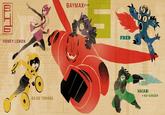 5th anniversary BAYMAX HIRD MOUNIAIN FRED PROHONEY LEMON The t WASABI NO-GINGER GO GO TOMAGO PG. 7A