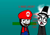 U MAD JACK? FFFE FFU UU Cartoon Illustration Fictional character