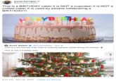 Amish PornStarTM @AmishPornStar1 This is a BIRTHDAY cake! It is NOT cupcake! It is NOT a coffee cake! It is used by people celebrating a BIRTHDAY!!! YB RH A Scott Walker @ScottWalker Nov 8 This is a Christmas Tree that is used by people celebrating Christmas This is not a holiday tree. 6:31 PM- Nov 10, 2019 Twitter for iPhone
