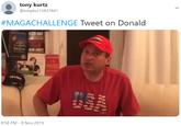tony kurtz @tonykur13837441 #MAGACHALLENGE Tweet on Donald Lesker NEEN PRESS TU 8:58 PM - 8 Nov 2019