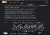 bunnymichael 4h X Thinx finally responded! Der Buy I wanted to reach out about your recent posts on nstagram about our colaboration with ana Claze We take these concerns very seriously and wanted to clear the air with you Thinx has been doing surrealist ad campaigns Se ths since our inception in 2013 this particular colaboration was oeated exclusively with lana and nspired by our previous campaigns No other tists were approached for this project. The cmpaign also features not only doubles but alse three and four 1lanas to realy underscore the campaige's theme, which is iteral self-care Also, wed ke to assure you that the project we reached out to you about in April was exclusively regarding an edtorial contribution and did not involve this camrpaign or any ather product campaign in any way We respect you as an artist and would never copy your work or anyene else's wthout giving proper credit Ii you'd le to talk more about this, please feel free to reach out How can it not be a copy if they've already seen it and make something that looks just like it? I just don't get it- like did they just wipe it from memory, or? It's just funny cus I would probably believe it wasn't a copy if they hadn't already Best seen ny use of double self in the context of 1iteral self care Send Message