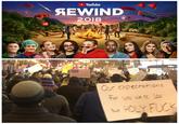 rewind 2018 YouTube SEWIND 2018 NO! treastv e l w ANE Our expectations For you were le HOLY F--- but TECT THE LAW