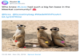 PicsArt @PicsArtStudio Who knew #Lizzo had such a big fan base in the Meerkat community? @lizzo @lizzostinybag #MadeWith PicsArt bit.ly/2XFROsi 12:23 AM Nov 25, 2019 Sprout Social