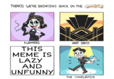 THINGS WE'RE BRINGING BACK IN THE 20 FLAPPERS ART DECO SHEN COMIX THIS MEME IS LAZY AND UNFUNNY THE CHARLESTON