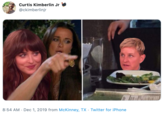 Curtis Kimberlin Jr @ckimberlinjr 8:54 AM Dec 1, 2019 from McKinney, TX Twitter for iPhone