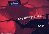 DISNEY+ My attegiance Me @ari_c_hanson