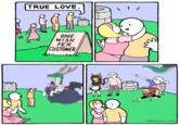 TRUE LOVE. ONE WISH PER CUSTOMER pbfcomics.com