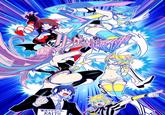 Artwork for Seraph on the Ring. Song by Mitchie M, artwork by Manbou no Ane.