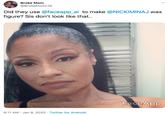 Broke Mom @BrokeMomLife Did they use @faceapp_ai to make @NICKIMINAJ wax figure? Sis don't look like that.. FaceApp 6:11 AM · Jan 8, 2020 · Twitter for Android