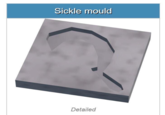 Sickle mould Detailed