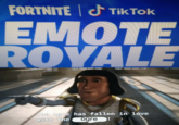 FORTNITE TikTok EMOTE ROYALE The ogre has fallen in love ogre with the !