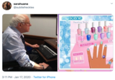 sarahuana @subtlefreckles myscene Dazaling Nails MAL Nail Polish Nail Sizes short long 3:11 PM · Jan 17, 2020 · Twitter for iPhone