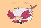 delphox whimsicott +