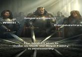 Impeachment WWII Coronavirus The media's plan to make us think the Royal Family is newsworthy