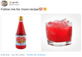 drink @teriinext · Jan 25 Follow me for more recipe 💯 💯 🙃 🙃 juice with ice
