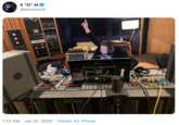E "D" MO @elonmusk CCU 1:22 AM · Jan 31, 2020 · Twitter for iPhone