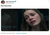 Seyi Akiwowo @seyiakiwowo Bomboclaat 2:06 PM · Dec 28, 2019 Twitter for Android
