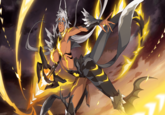 The postulated existence of an Ulquiorra-esque Second Release for Halibel has been a subject of fan speculation and fan art for over a decade. A canonical Second Release has been created for the Brave Souls video game, designed by Kubo himself. 
