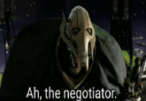 Ah, the negotiator.