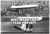 Imagine being p----- off that a woman ripped a piece of paper, yet not about the fact that the president basically told a 100 year old war vet "Good Job" and gave a medal to a Radio Show host for saying "Republicans=Good, Democrats=Bad"